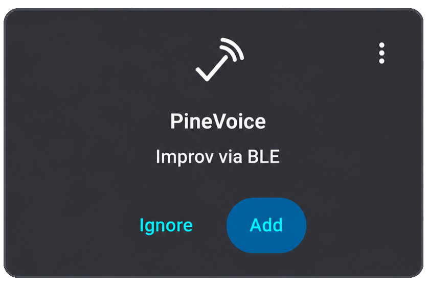 Improv Card in Home Assistant