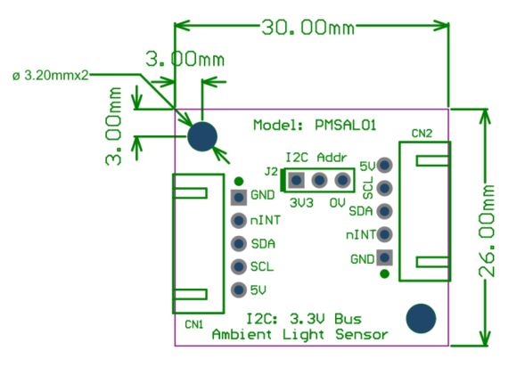 PMSAL01 Light Sensor