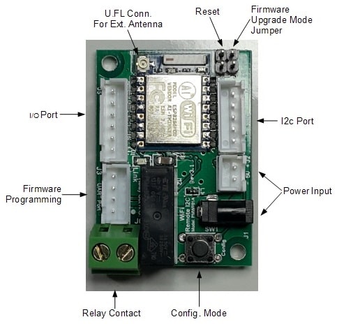 PMWF01A: Wifi Remote I2c Module