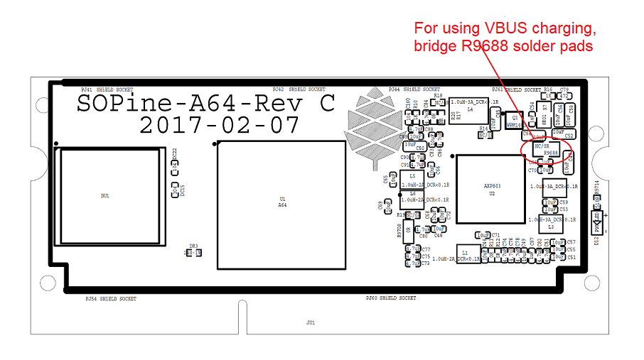 PinePhone VBUS charging small