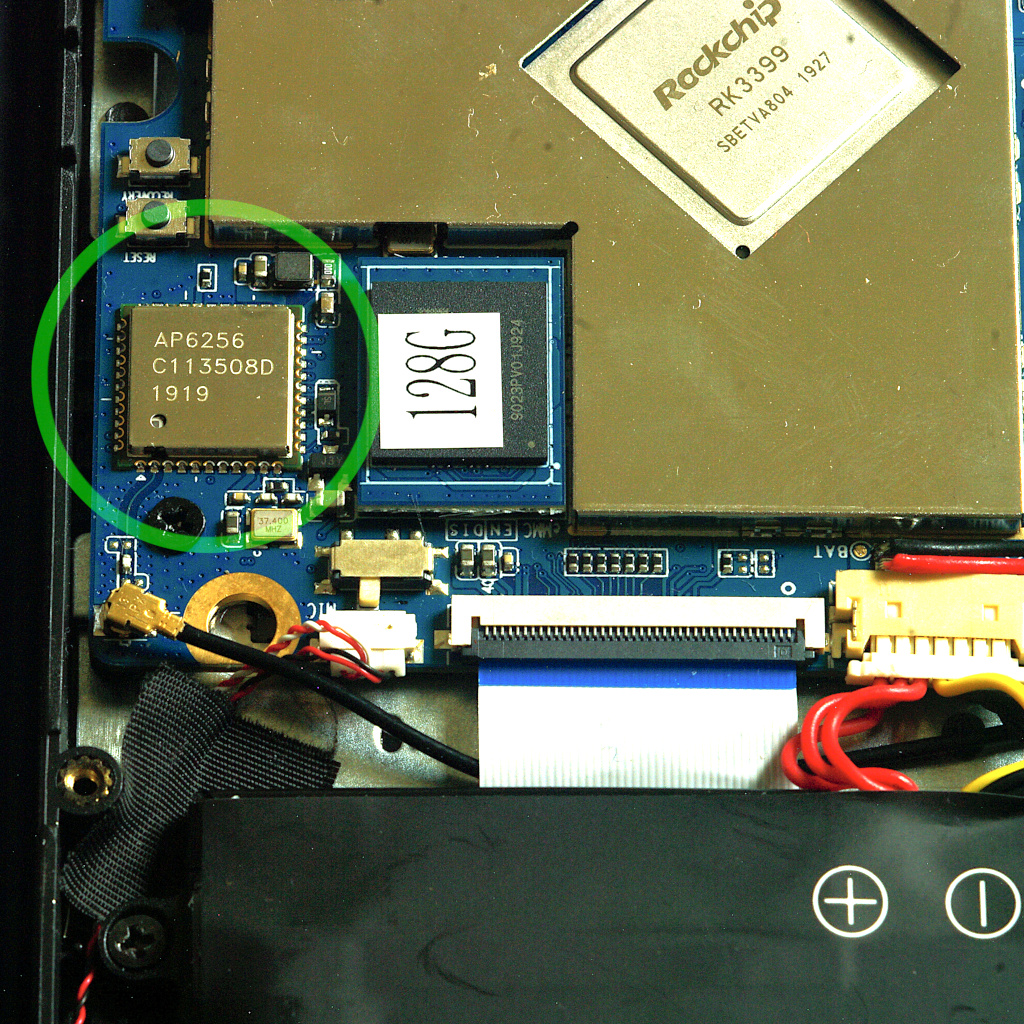 The Pinebook Pro’s AP6256 wireless module
