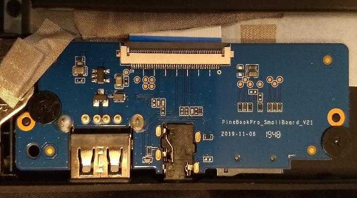 Pinebook pro smallboard